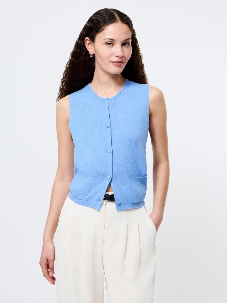 Cosysoft Knit Vest – Hazel Grey Boutique