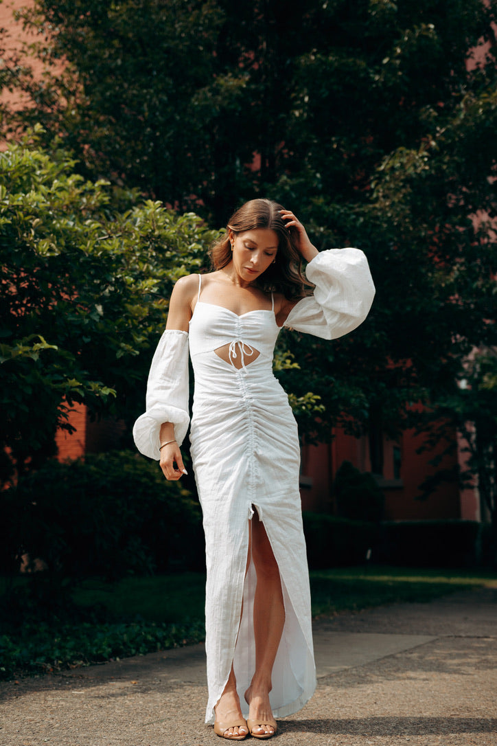 Chloe Maxi Dress White / L Chloe Maxi Dress White / L