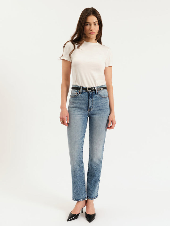 Smarty Pants High Rise Slim Straight