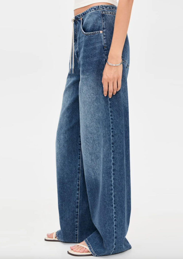 Madison Mid Rise Wide Leg