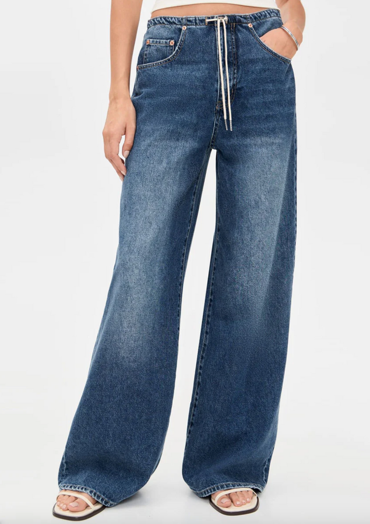 Madison Mid Rise Wide Leg