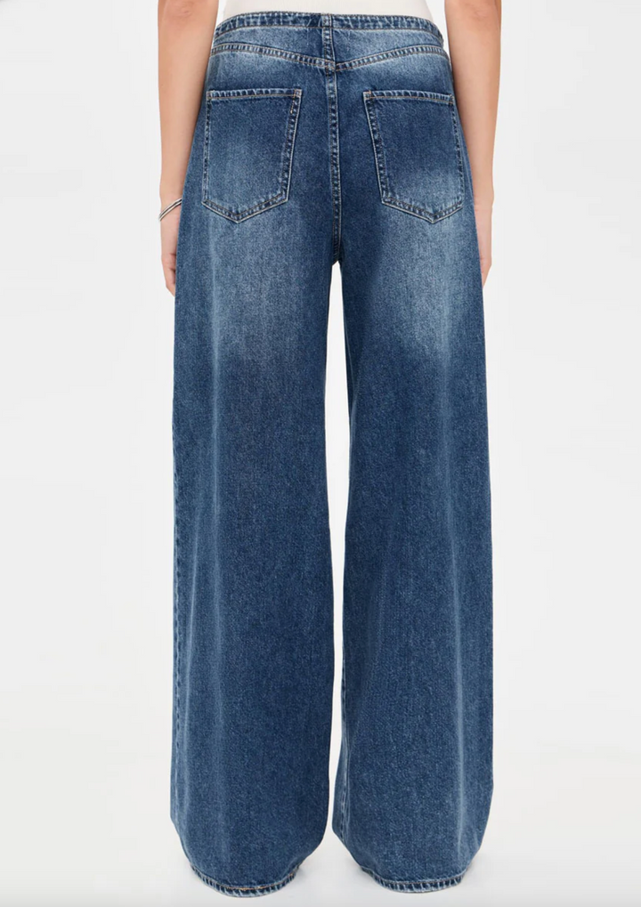 Madison Mid Rise Wide Leg