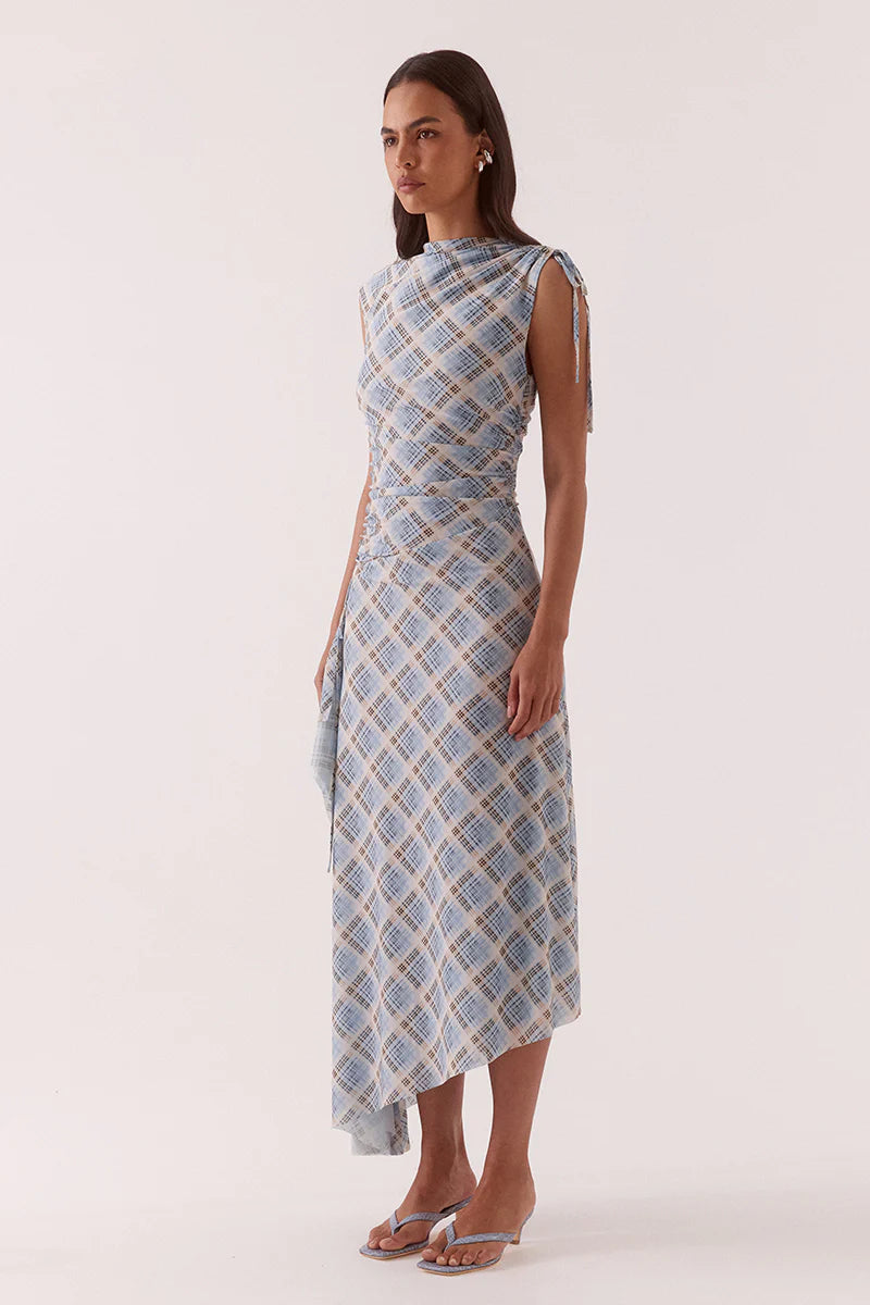 Novalyn Plaid Dress