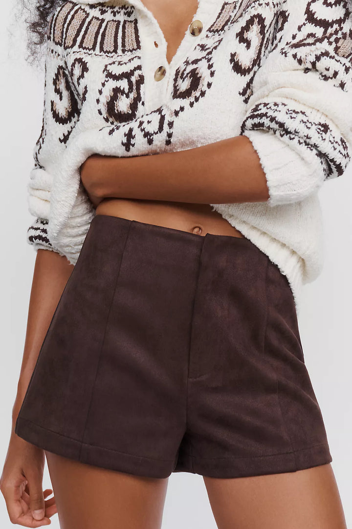 Marais Faux Suede Shorts