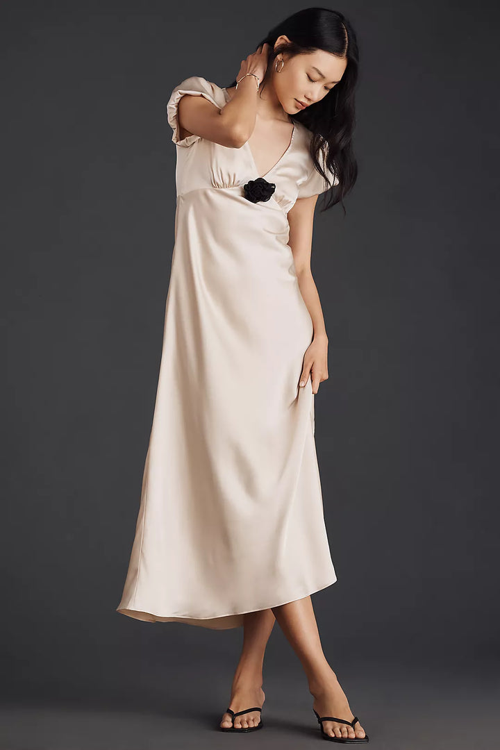 Leia Satin Dress