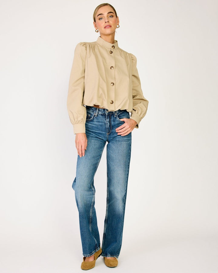 Hemlock Gathered Trench Jacket
