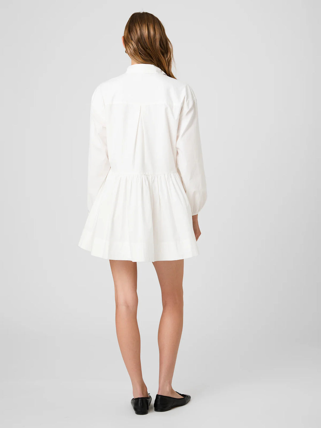 Cambria Cotton Flare Mini Dress