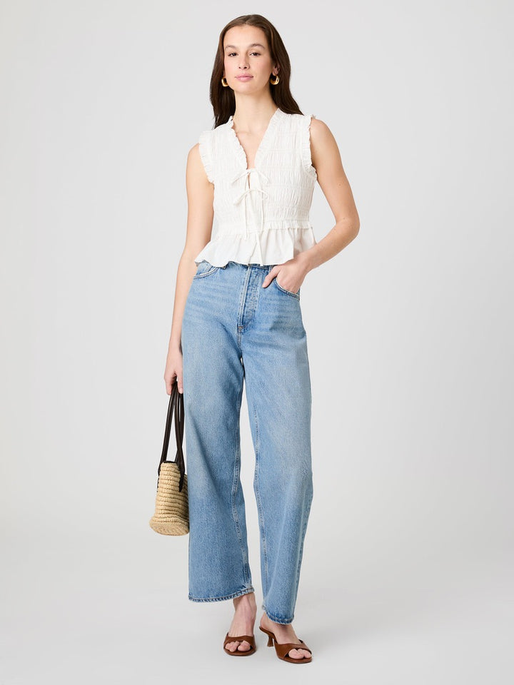 Rhodes Poplin Top