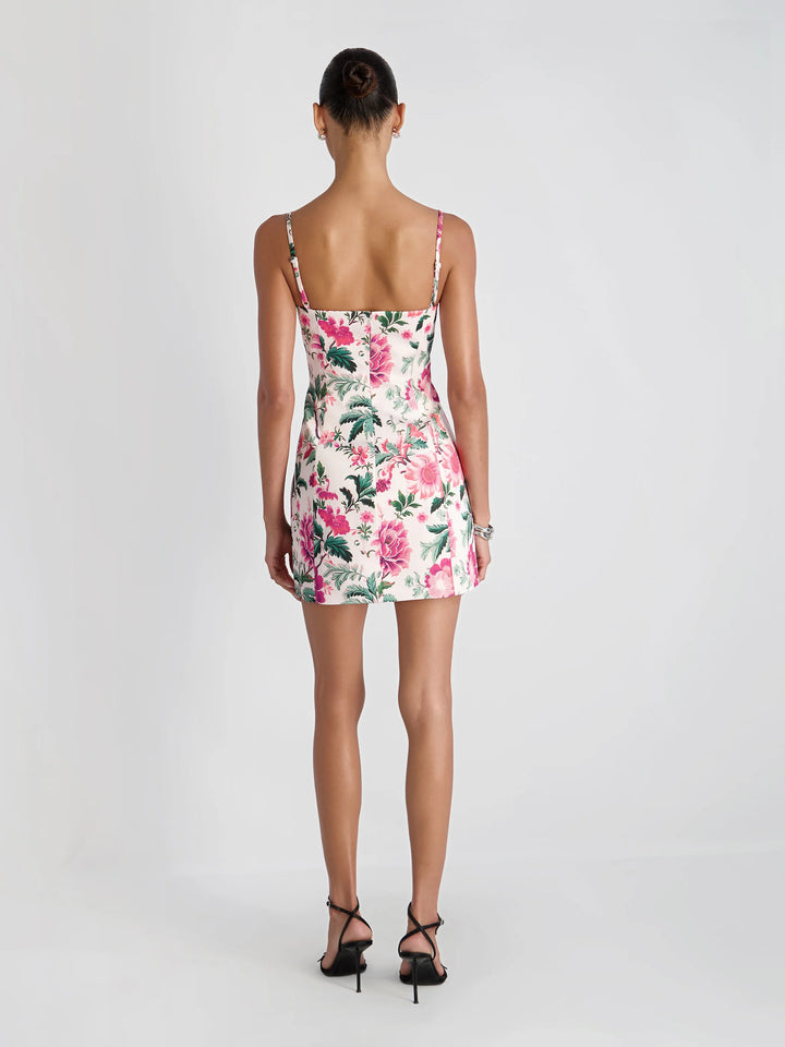 York Satin Mini Dress