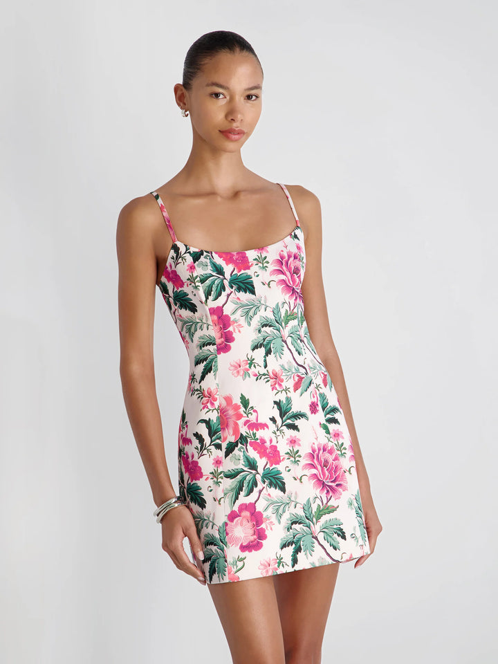 York Satin Mini Dress