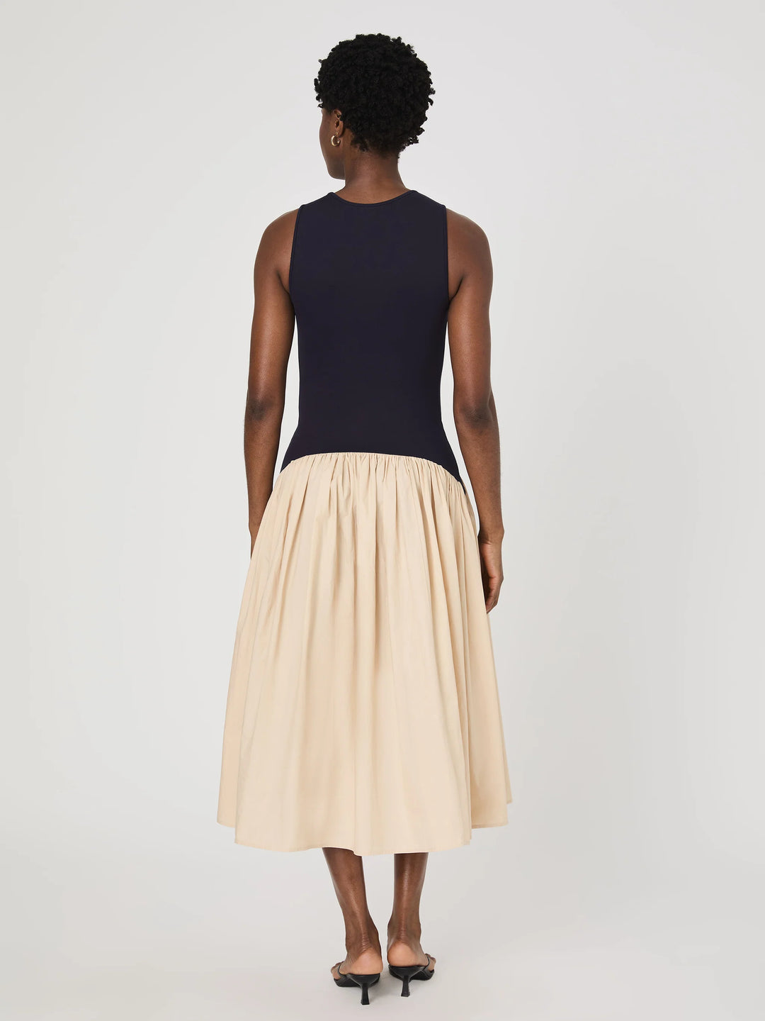 Kaylie Mix Midi Dress