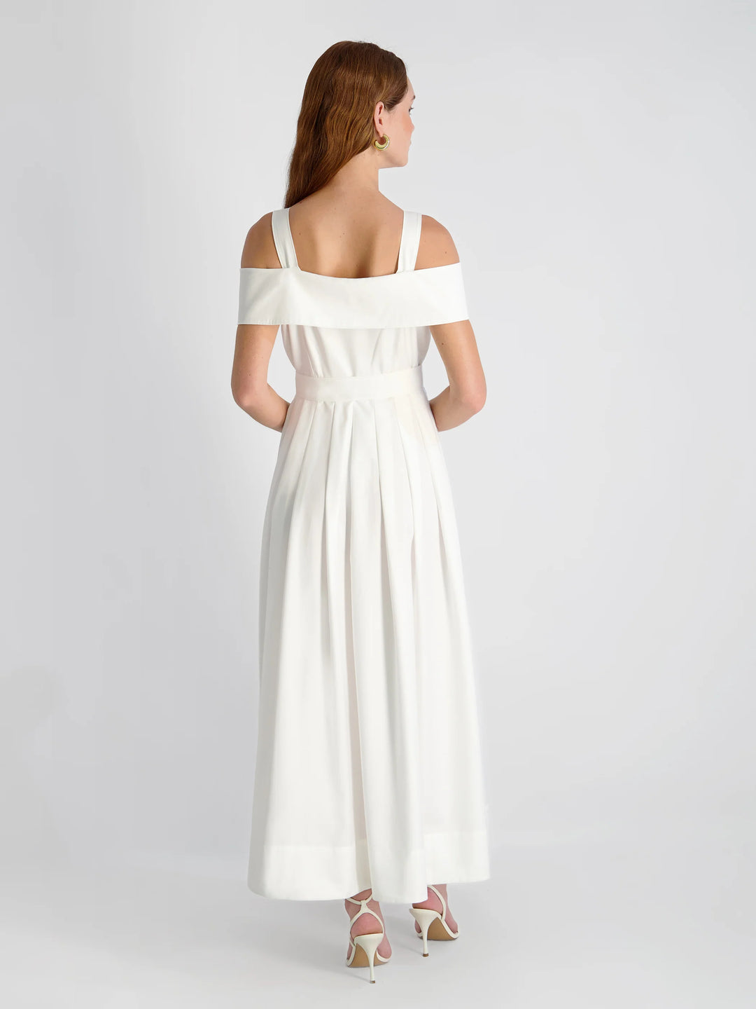Fluid Rayon Midi Dress