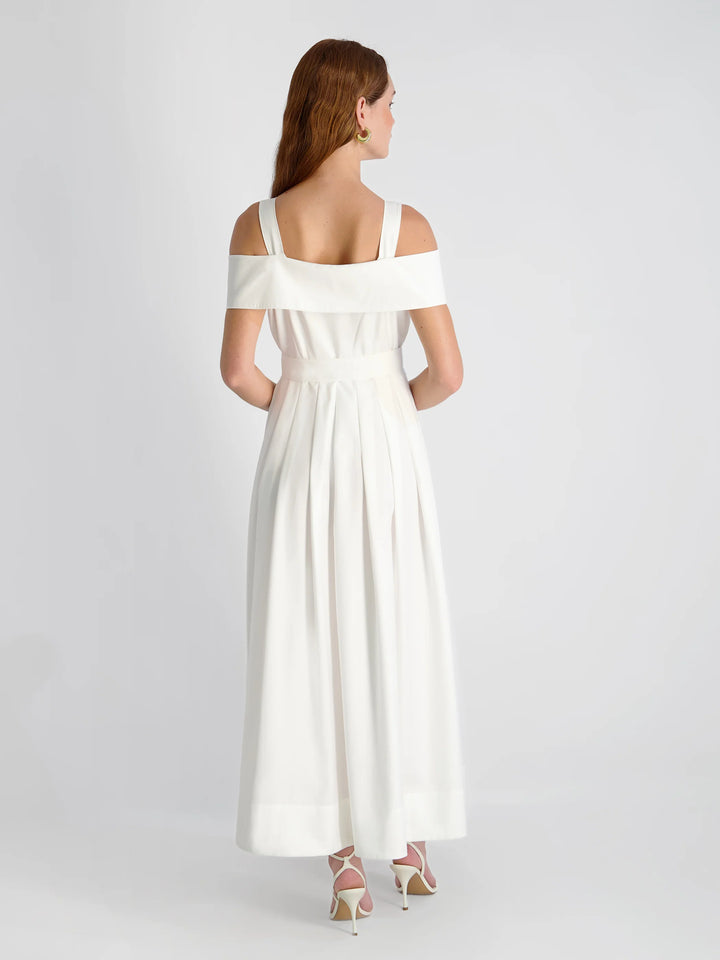 Fluid Rayon Midi Dress