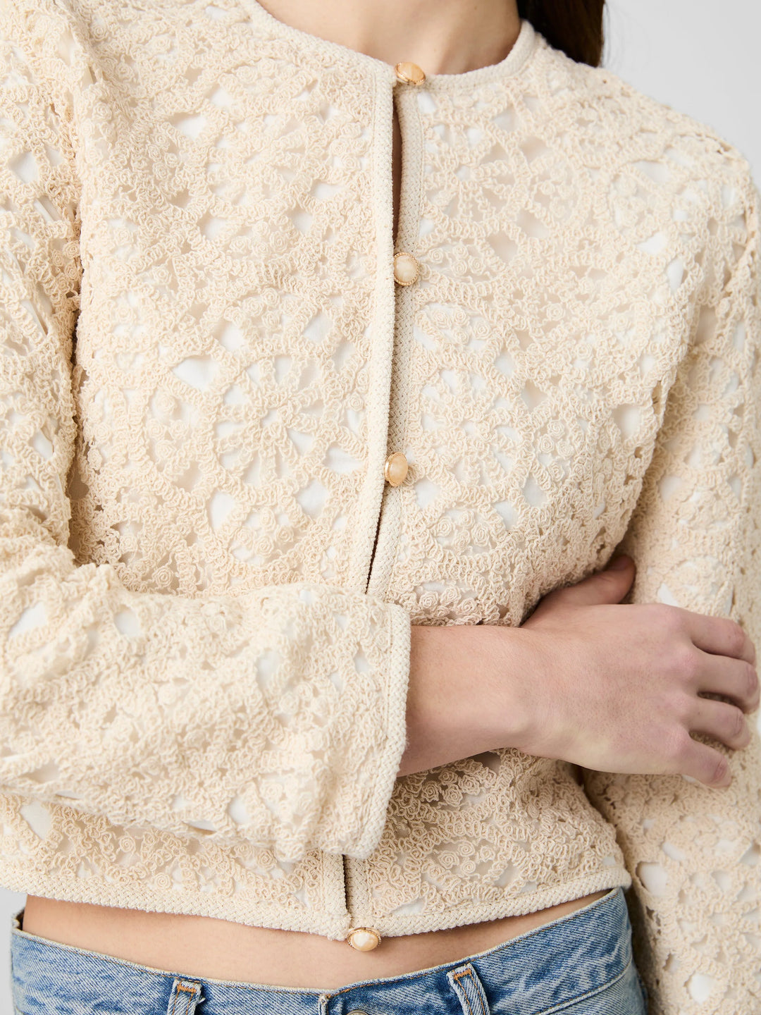 Geo Shell Sweater