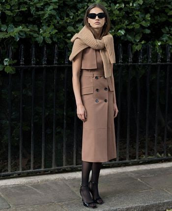 Azra Sleeveless Trench Dress – Hazel Grey Boutique