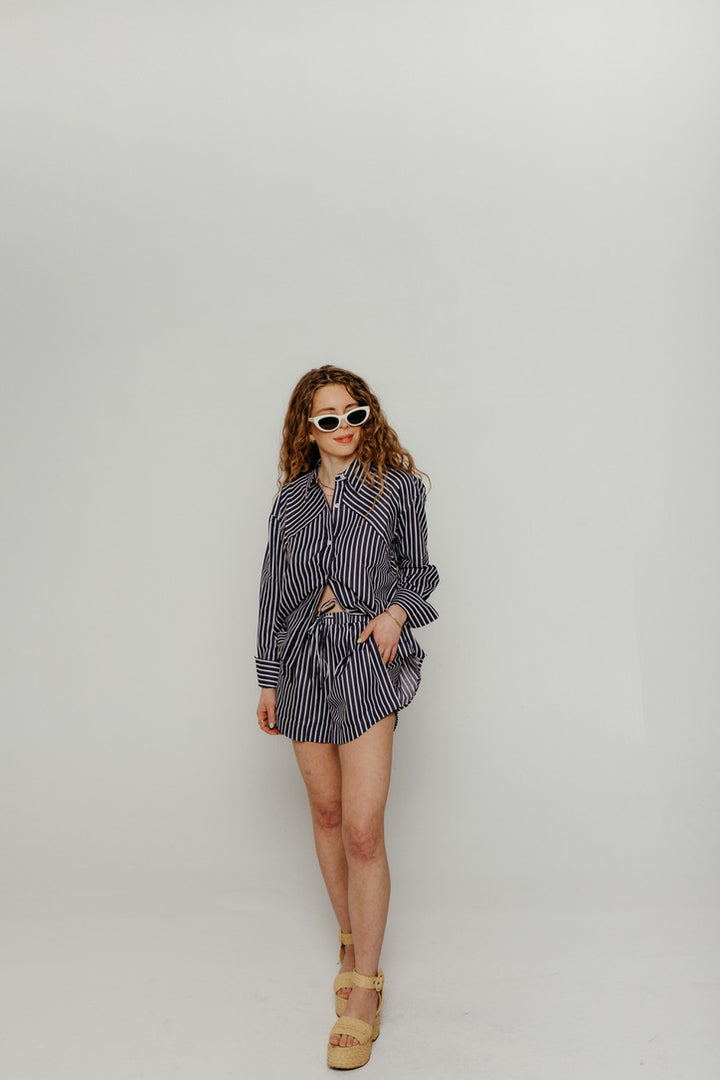 Alexis Cotton Drawstring Short