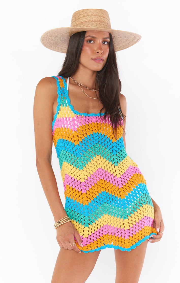 Tara Crochet Coverup Dress