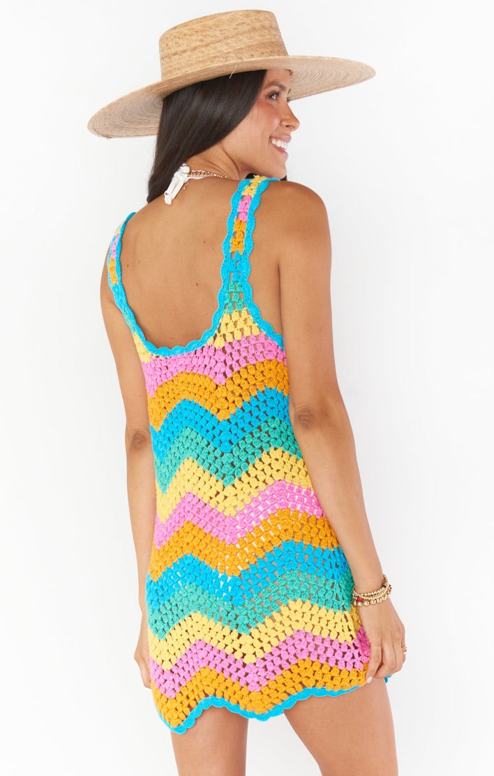 Tara Crochet Coverup Dress