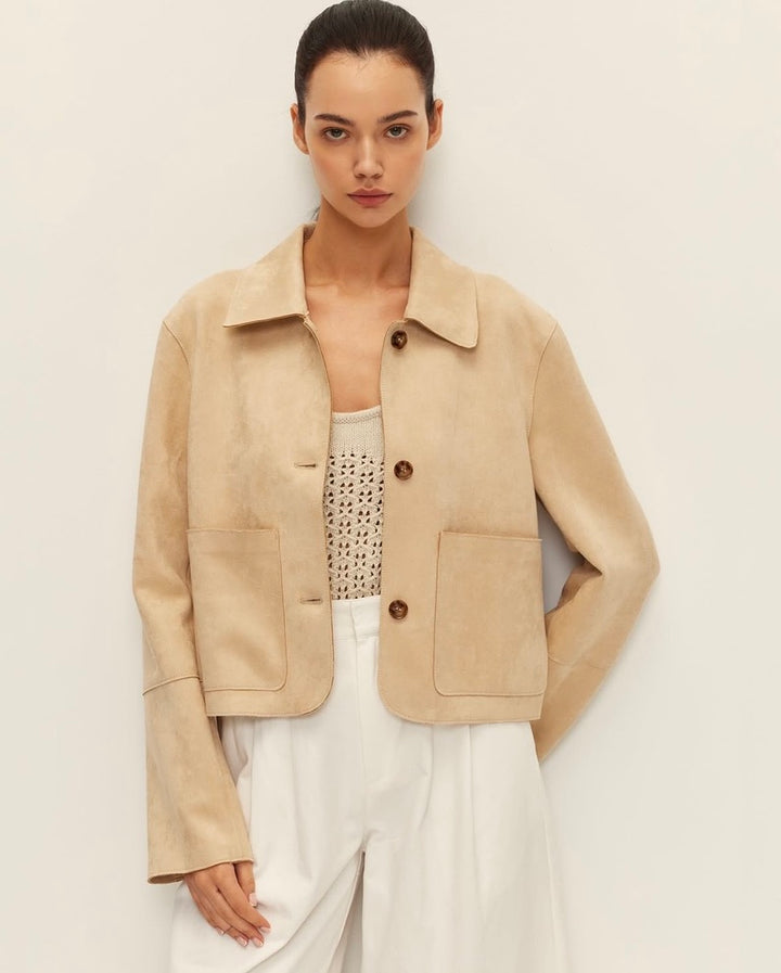 Kingsley Faux Leather Jacket
