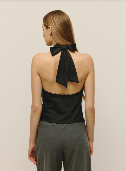 Siena Satin Halter Top
