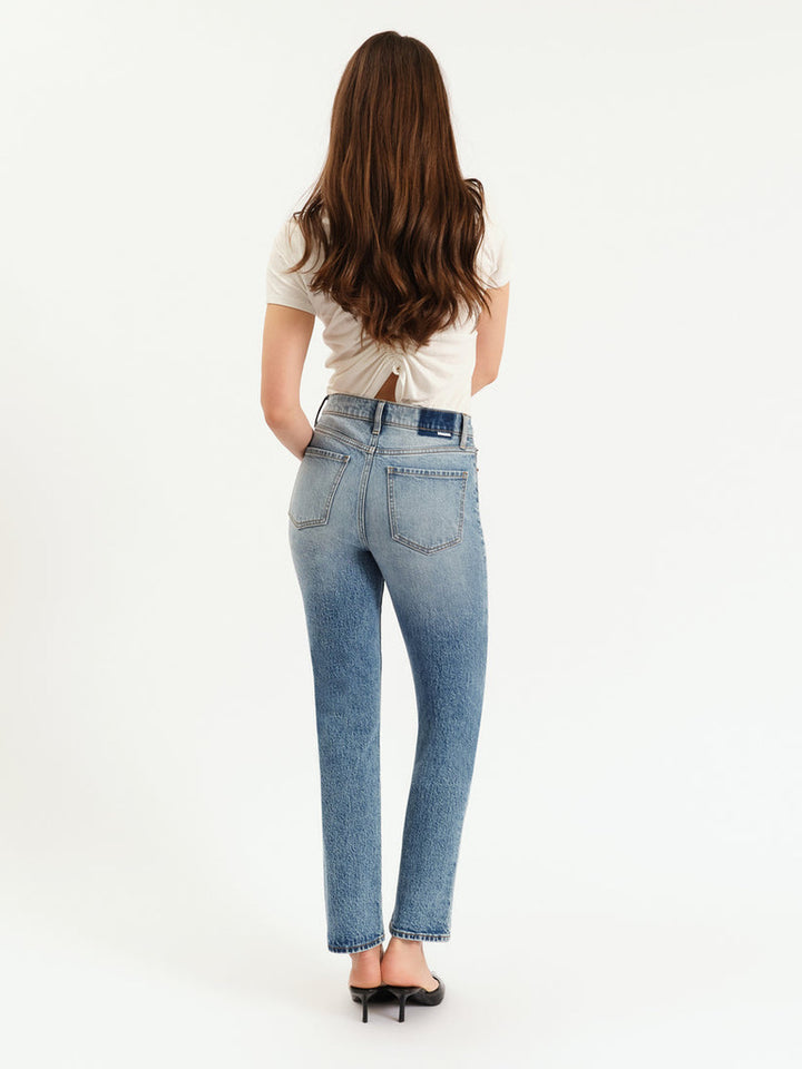 Smarty Pants High Rise Slim Straight