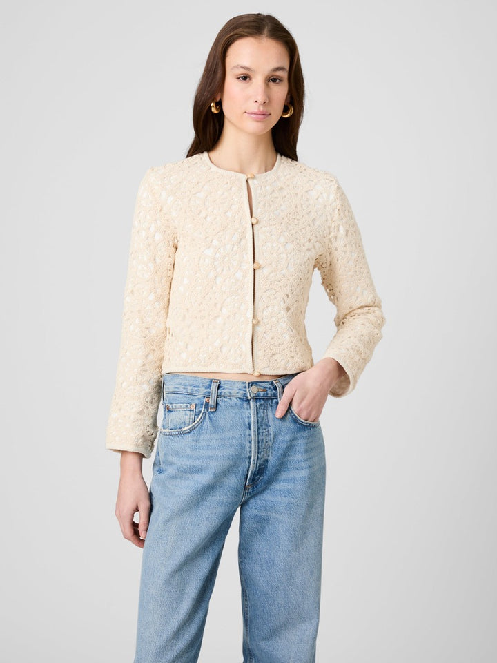 Geo Shell Sweater