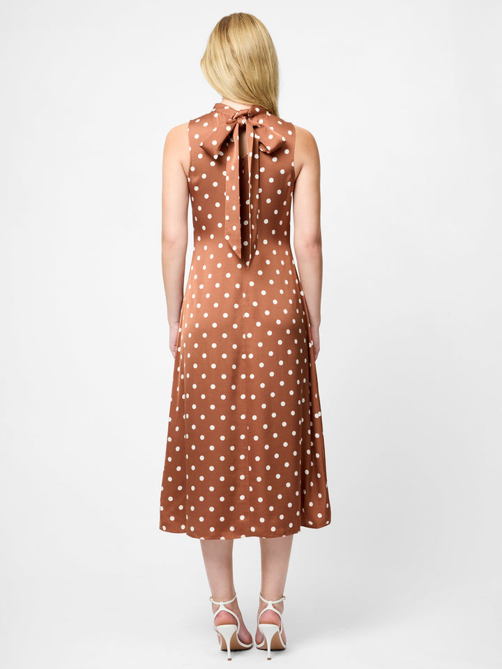 Ennis Polka Dot Midi Dress