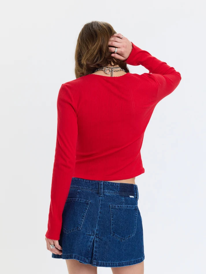 Stargazer Pointelle Top
