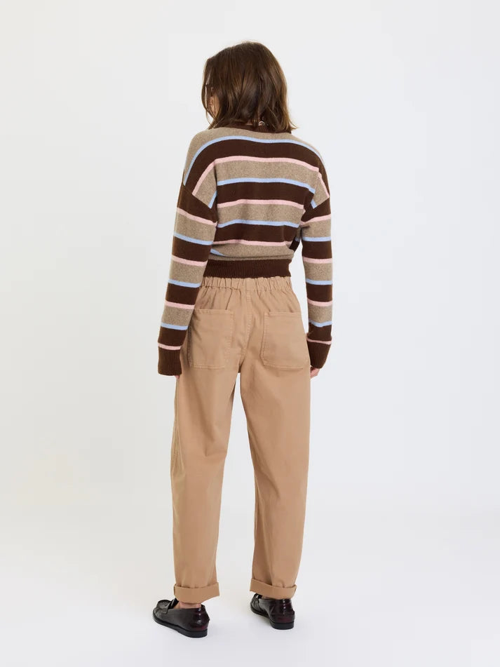 Villa Drawstring Barrel Pant