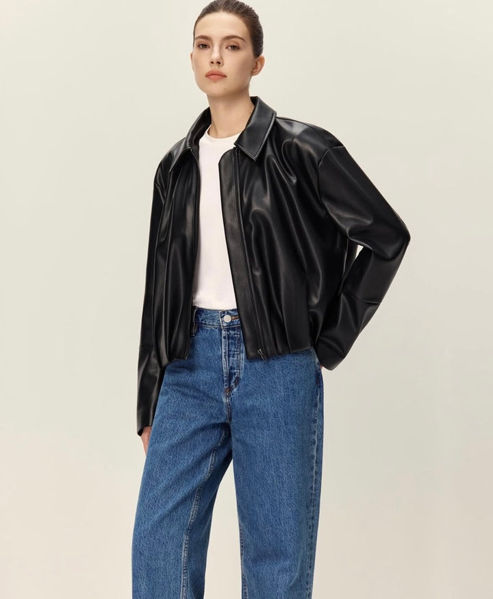 Kael Vegan Leather Jacket