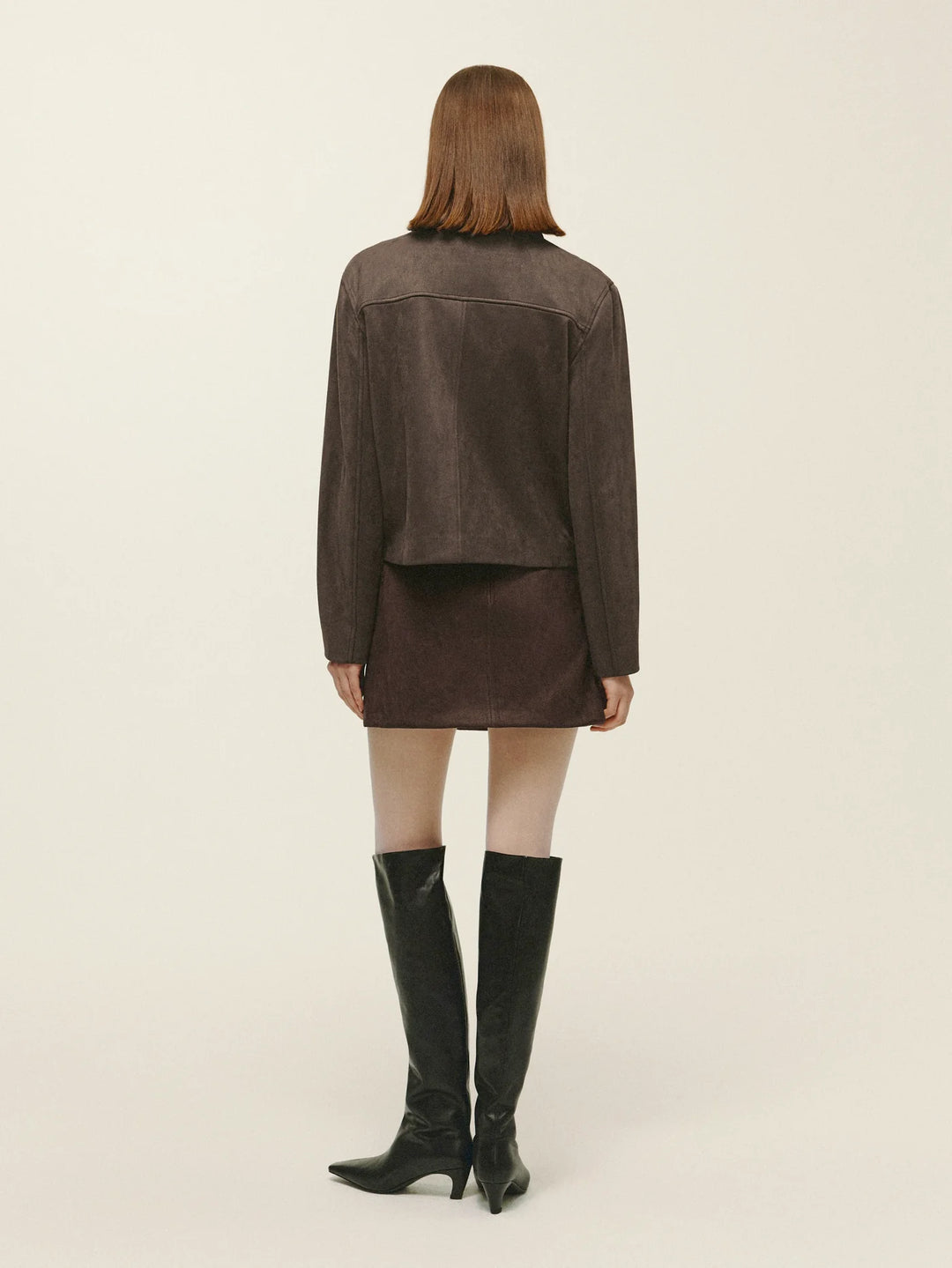 Vegan Suede Jacket