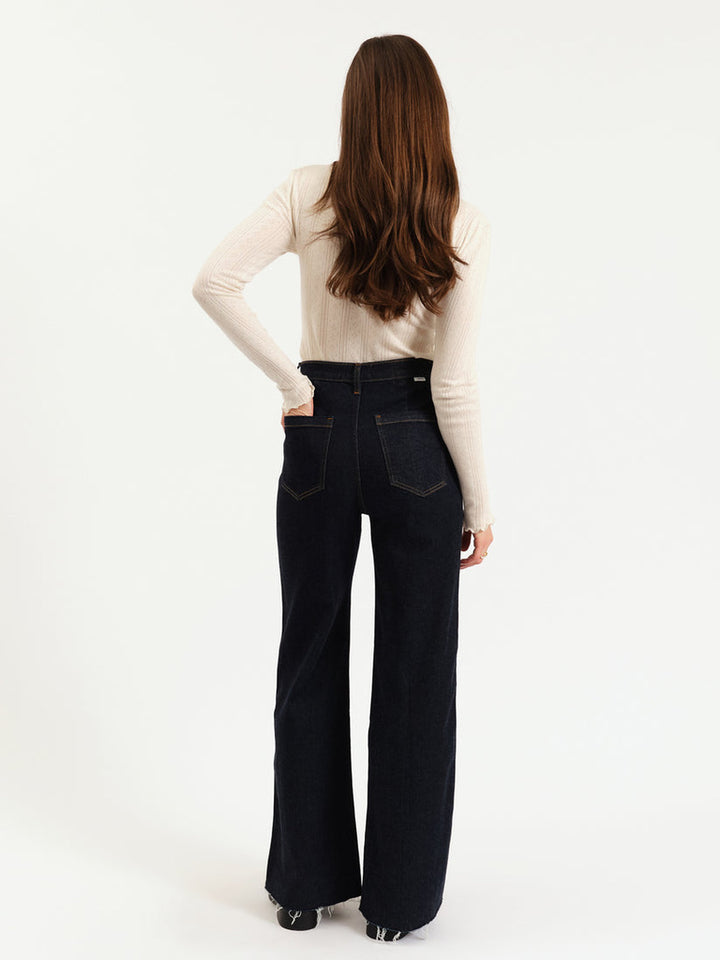 Far Out Wide Leg Jean