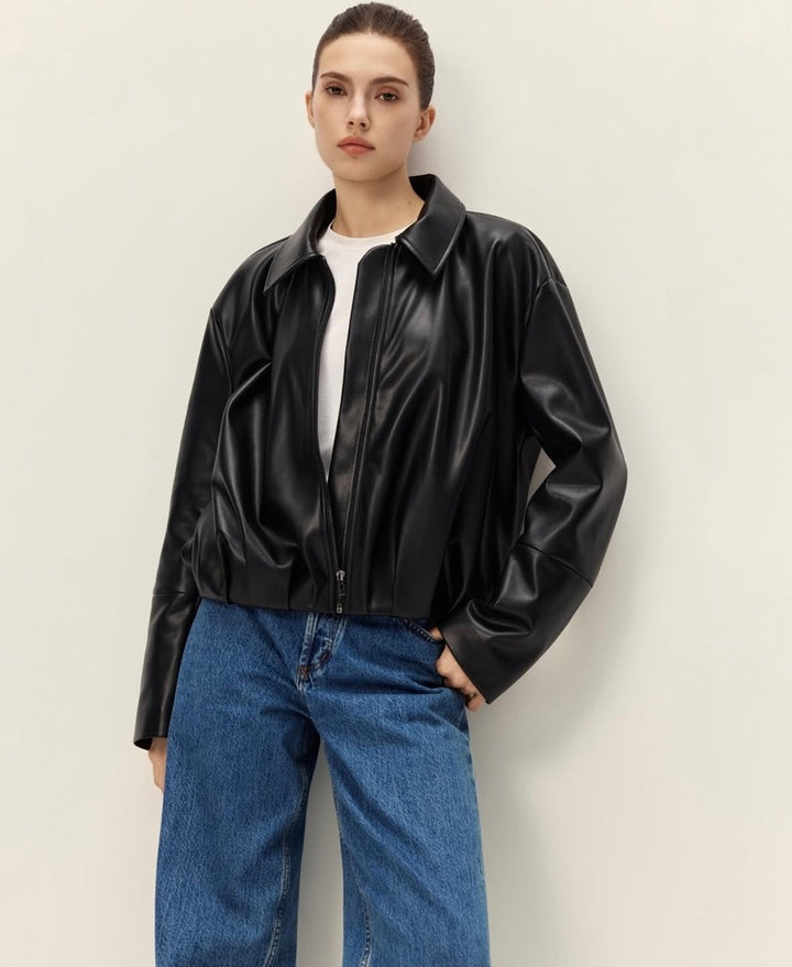 Kael Vegan Leather Jacket