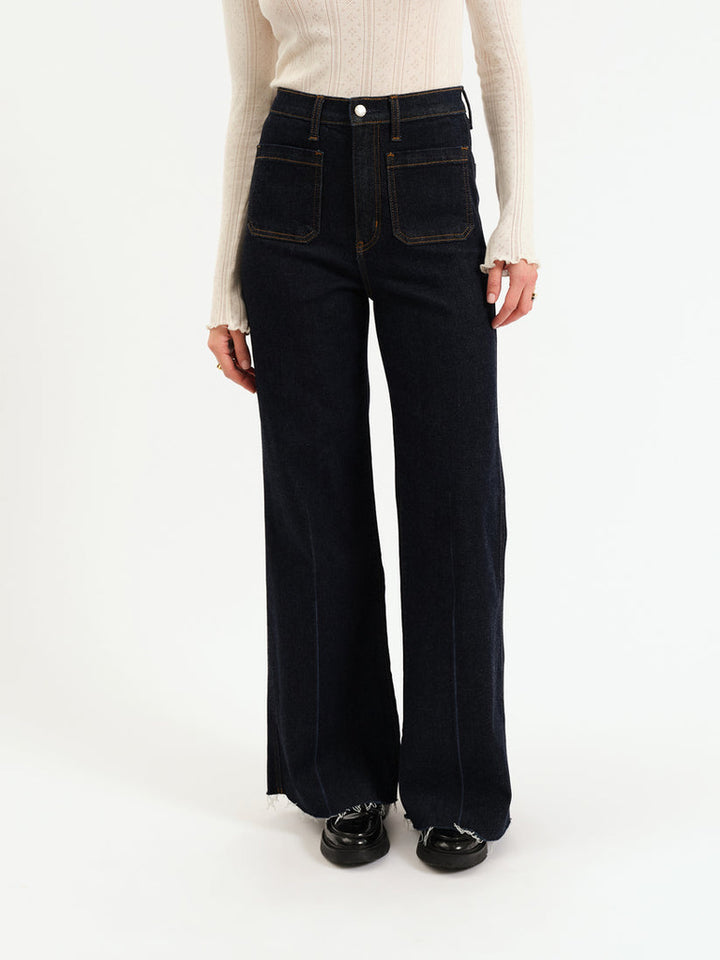 Far Out Wide Leg Jean