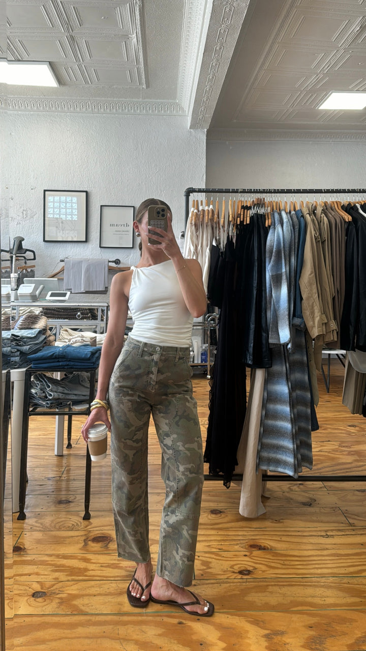 Sundaze Carpenter Crop High Rise
