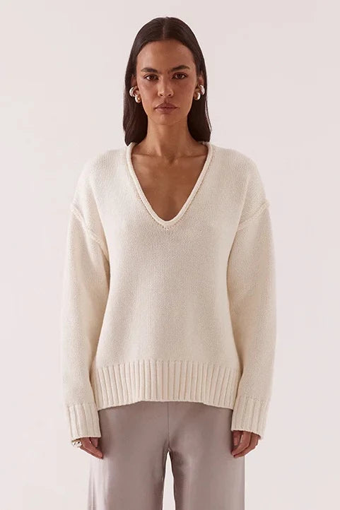 Lane Plunge Sweater