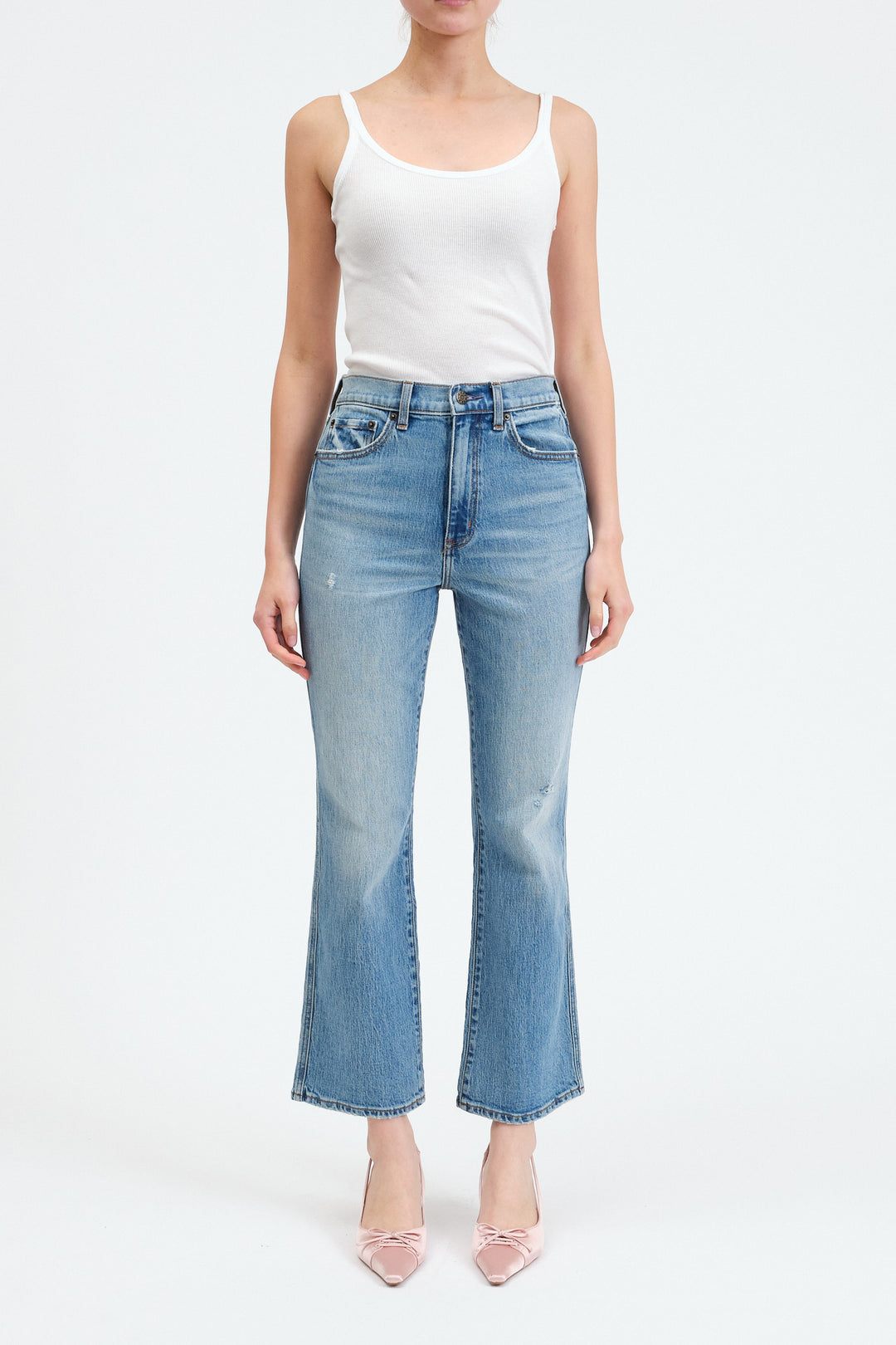 Soho High Rise Ankle Flare