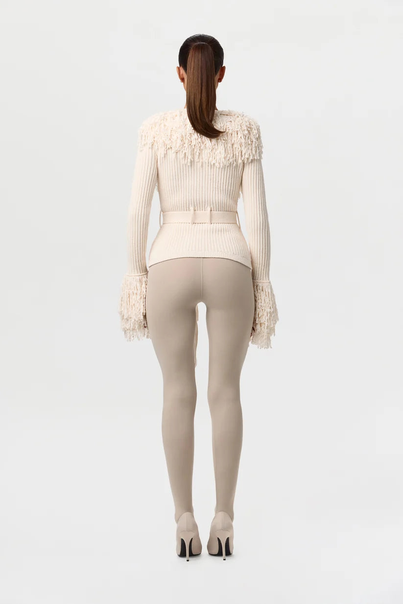 Cassie Knit Fringe Cardigan