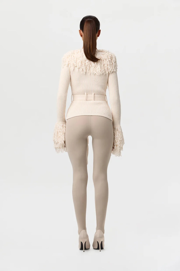 Cassie Knit Fringe Cardigan
