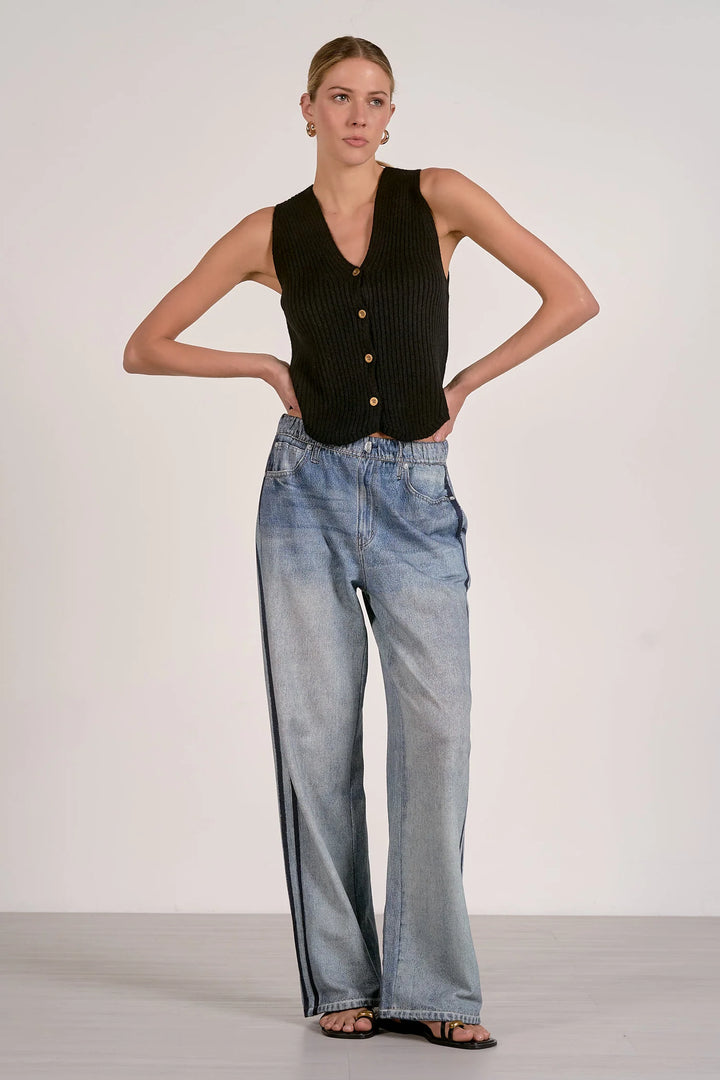 Jojo Denim Track Pant