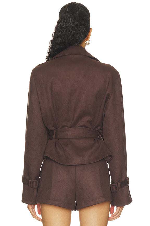 Marais Cropped Trench Coat