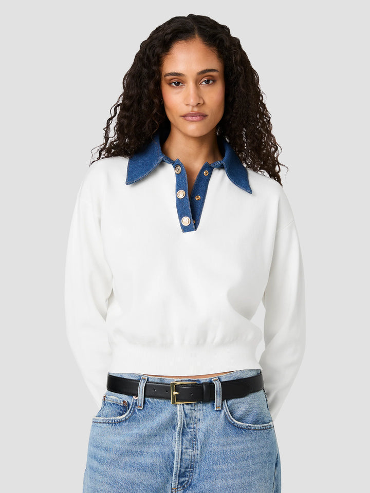 Maxime Knit Collared Sweater