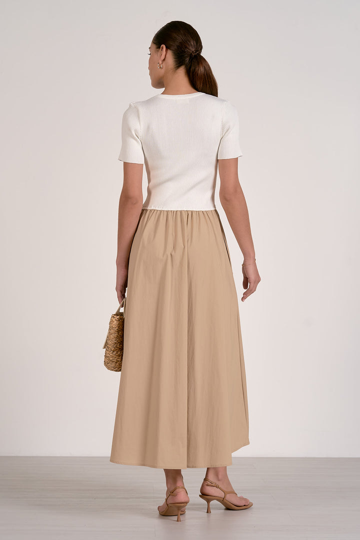 Lillie Mixed Media Dress