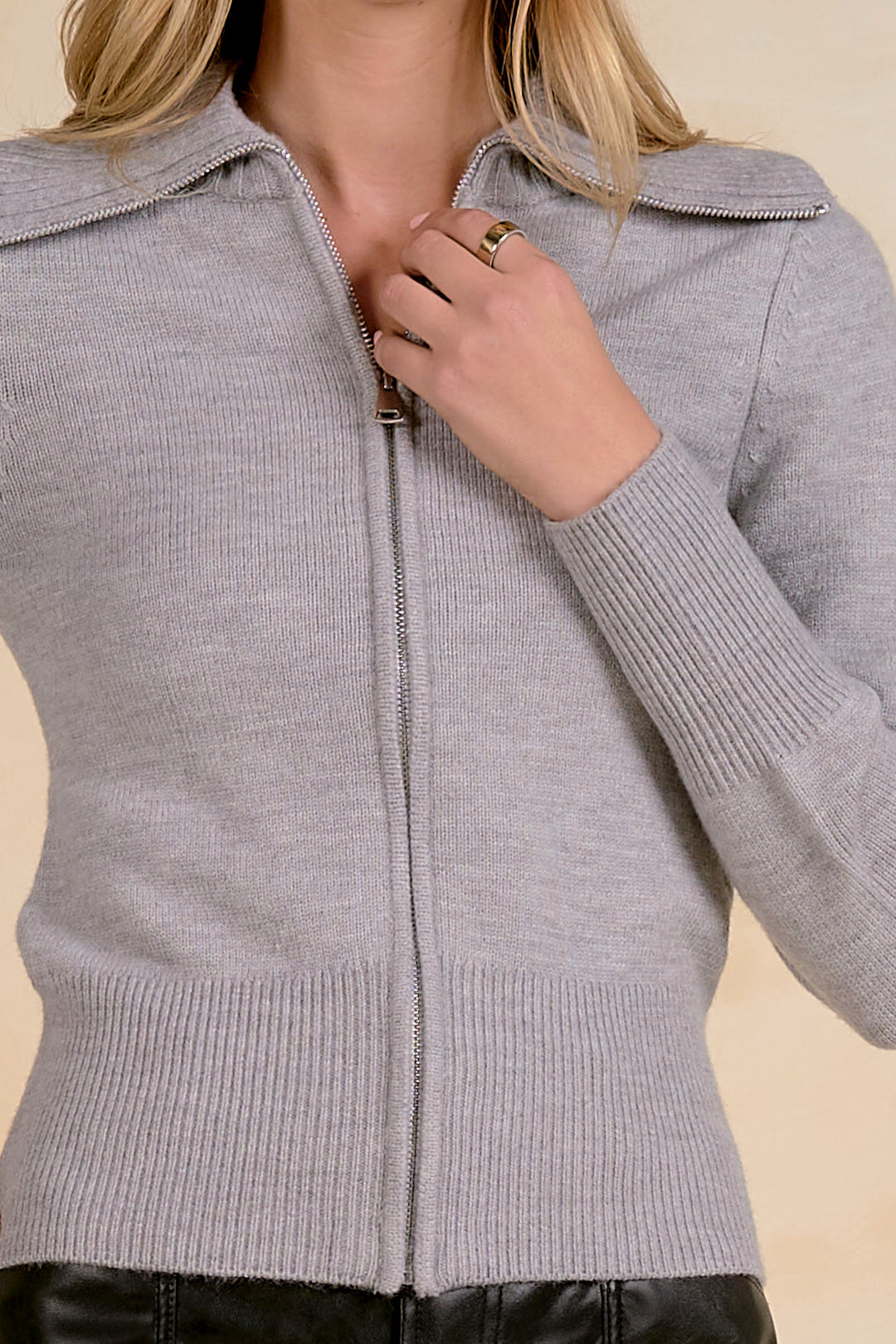 Terra Zip Up Sweater